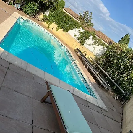 Villa Mediterraneenne Calme, Piscine Sans Vis A Vis *