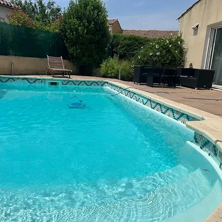Villa Mediterraneenne Calme, Piscine Sans Vis A Vis *
